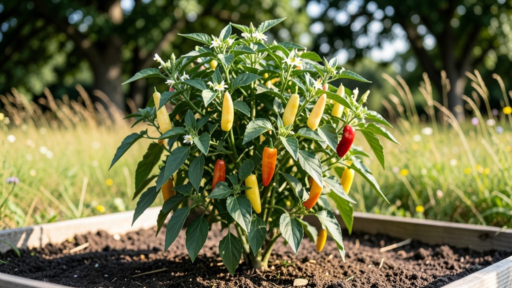 Banana Peppers Garden: Year-Round Spice Harvest in Containers