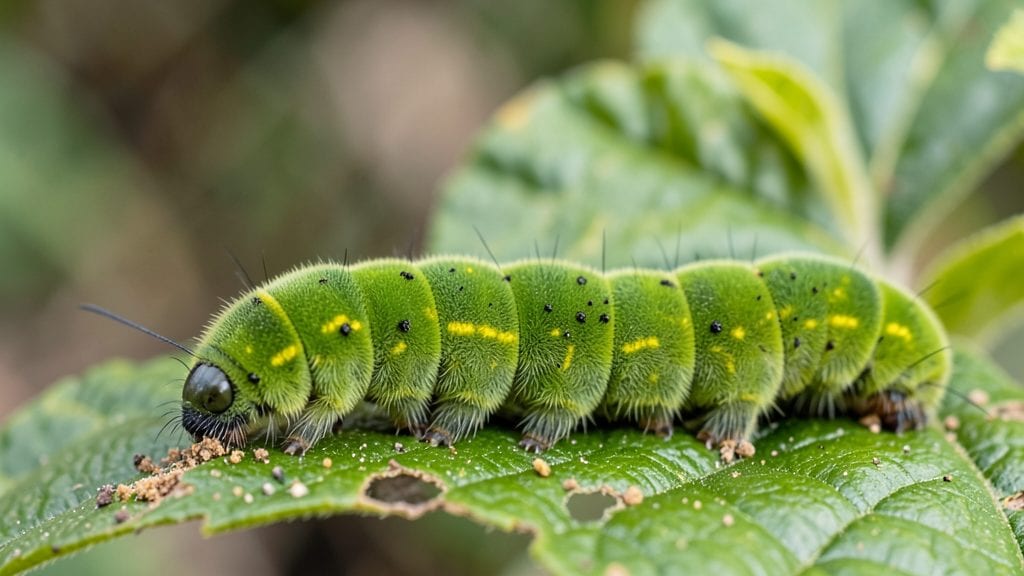 Caterpillars in Garden: Organic Barrier Spray That Works in Hours