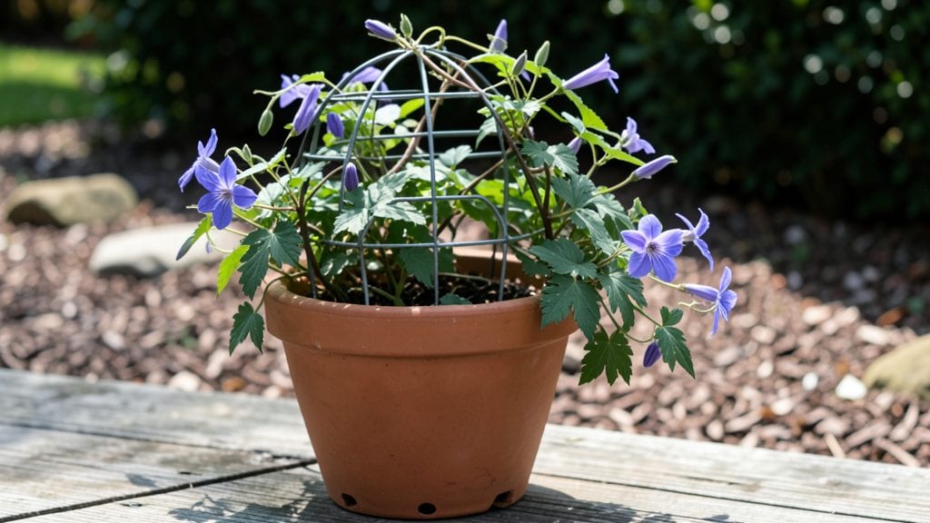 Clematis Container Gardening: Vertical Vines That Bloom Year-Round