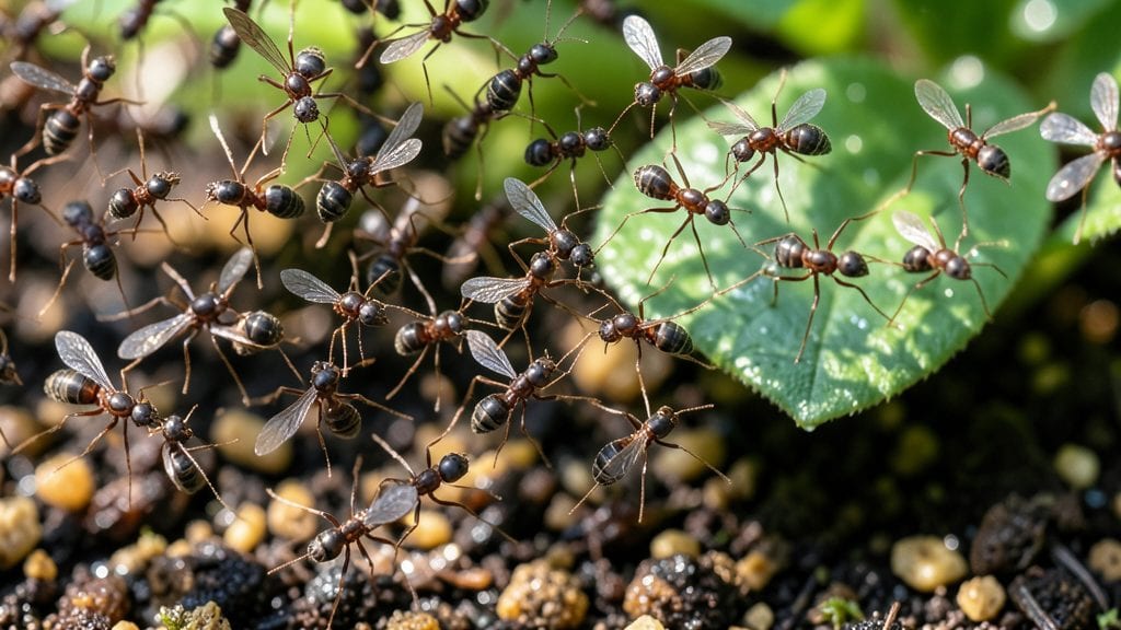 Flying Ants Garden: Natural Deterrents That Keep Them Away