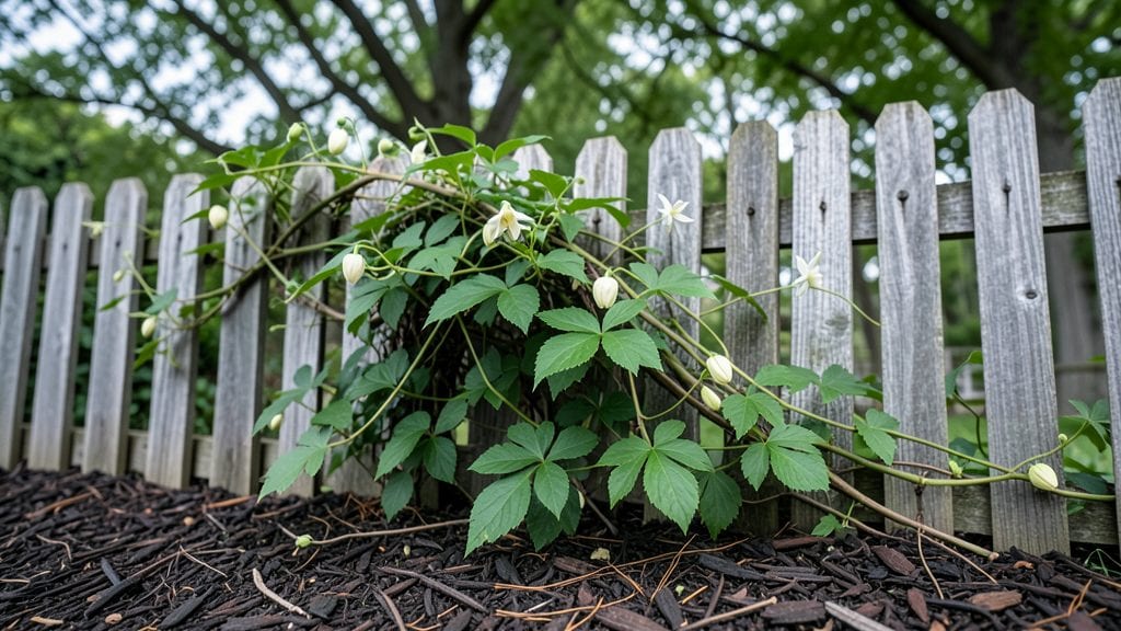 Garden Against Fence: Vertical Privacy Screen With Lush Year-Round Greenery