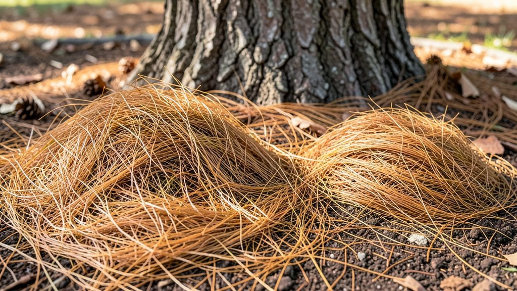 Garden Pine Straw: Year-Round Mulch That Suppresses Weeds & Preserves Moisture