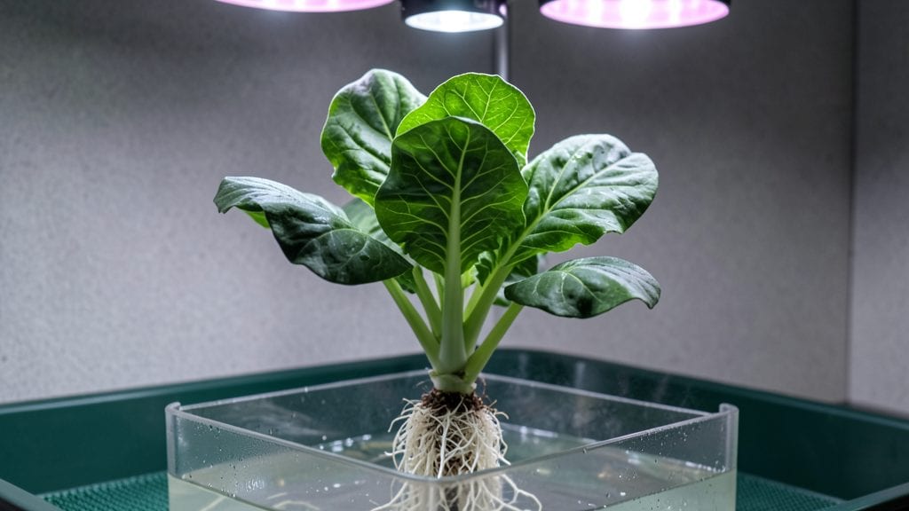 Indoor Gardening Hydroponics: Fast-Growing Herbs in Water Without Soil