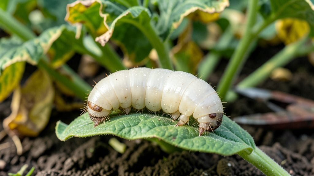 Large Garden Grubs: Natural Lure and Trap System for Organic Gardens