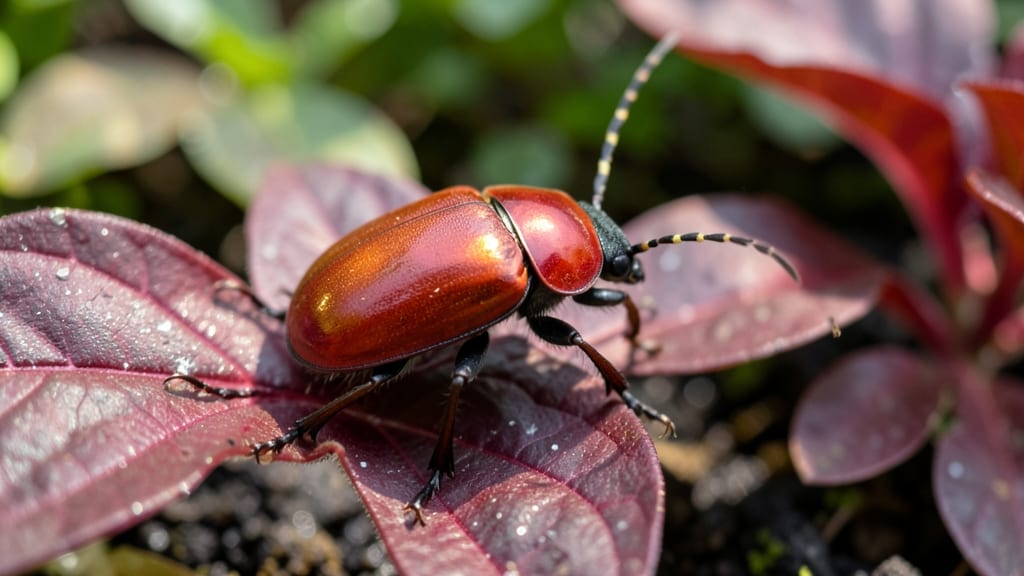 Red Beetle Garden: Year-Round Pest Control With Natural Barriers