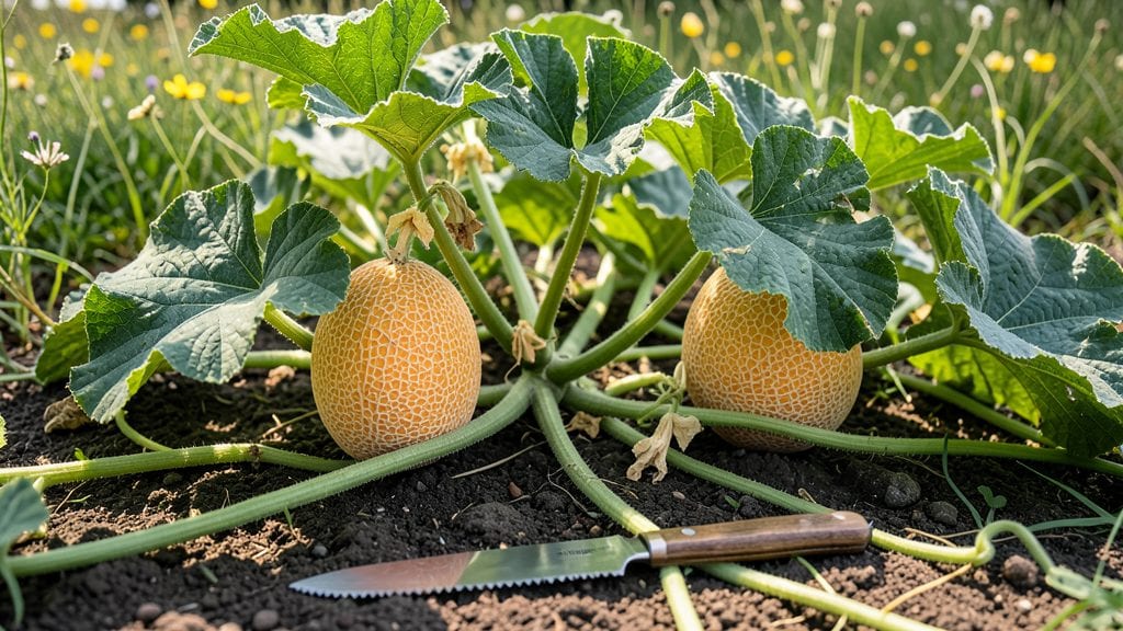 When to Harvest Cantaloupe from Garden: 3 Signs for Peak Ripeness